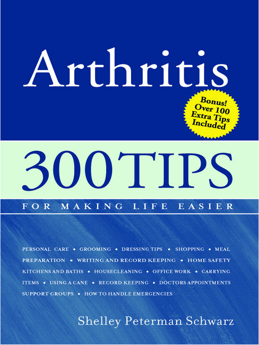 Title details for Arthritis by Shelley Peterman Schwarz - Available